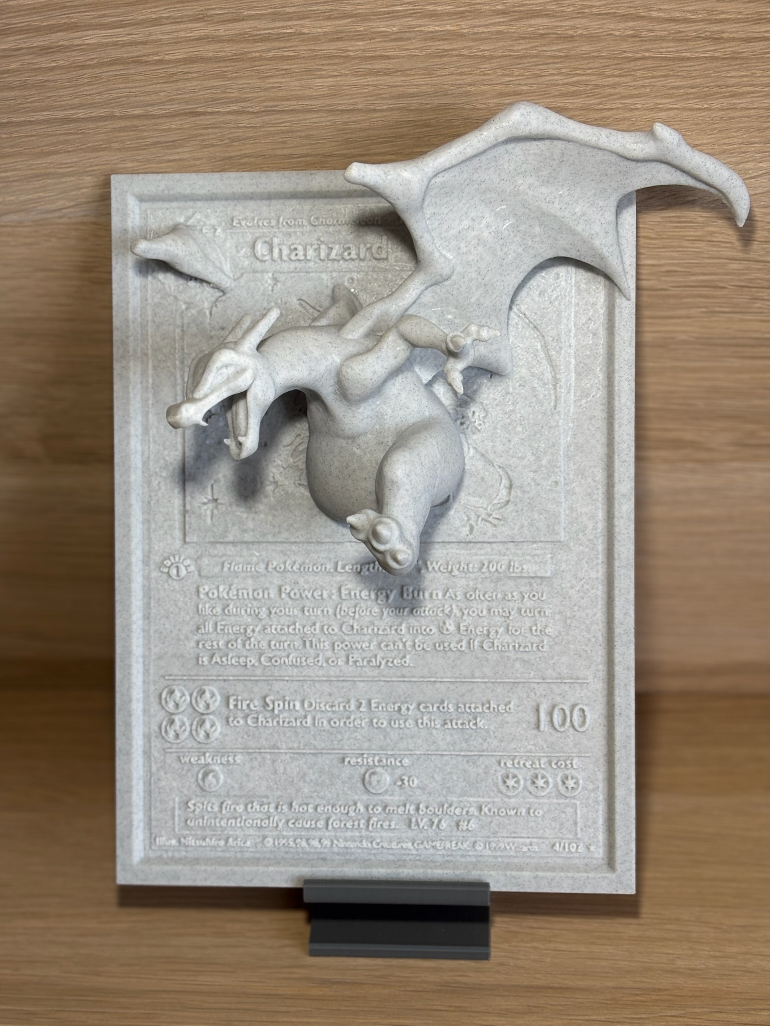 Carta Charizard 3D